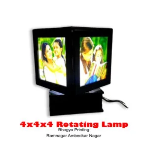 The Rotating Photo Lamp for Captivating Memories (4x4x4)