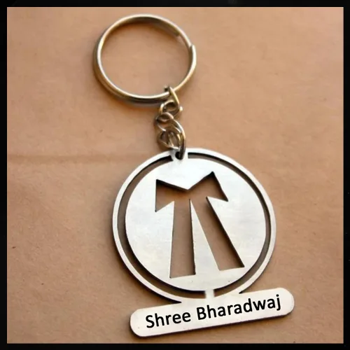 Stainless Steel Advocate Keychain | Custom Name Laser Engraving | Lawyer Keychain - Image 2