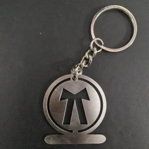 Stainless Steel Advocate Keychain | Custom Name Laser Engraving | Lawyer Keychain - Image 4