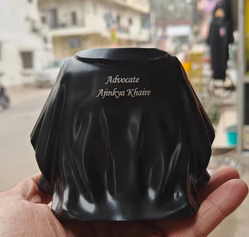 ⚖️ Lawyer Coat Pen Stand – Custom Name Engraving ⚖️ - Image 2