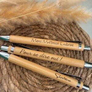 🖊️ Wooden Premium Engraving Pen | Custom Name Engraving